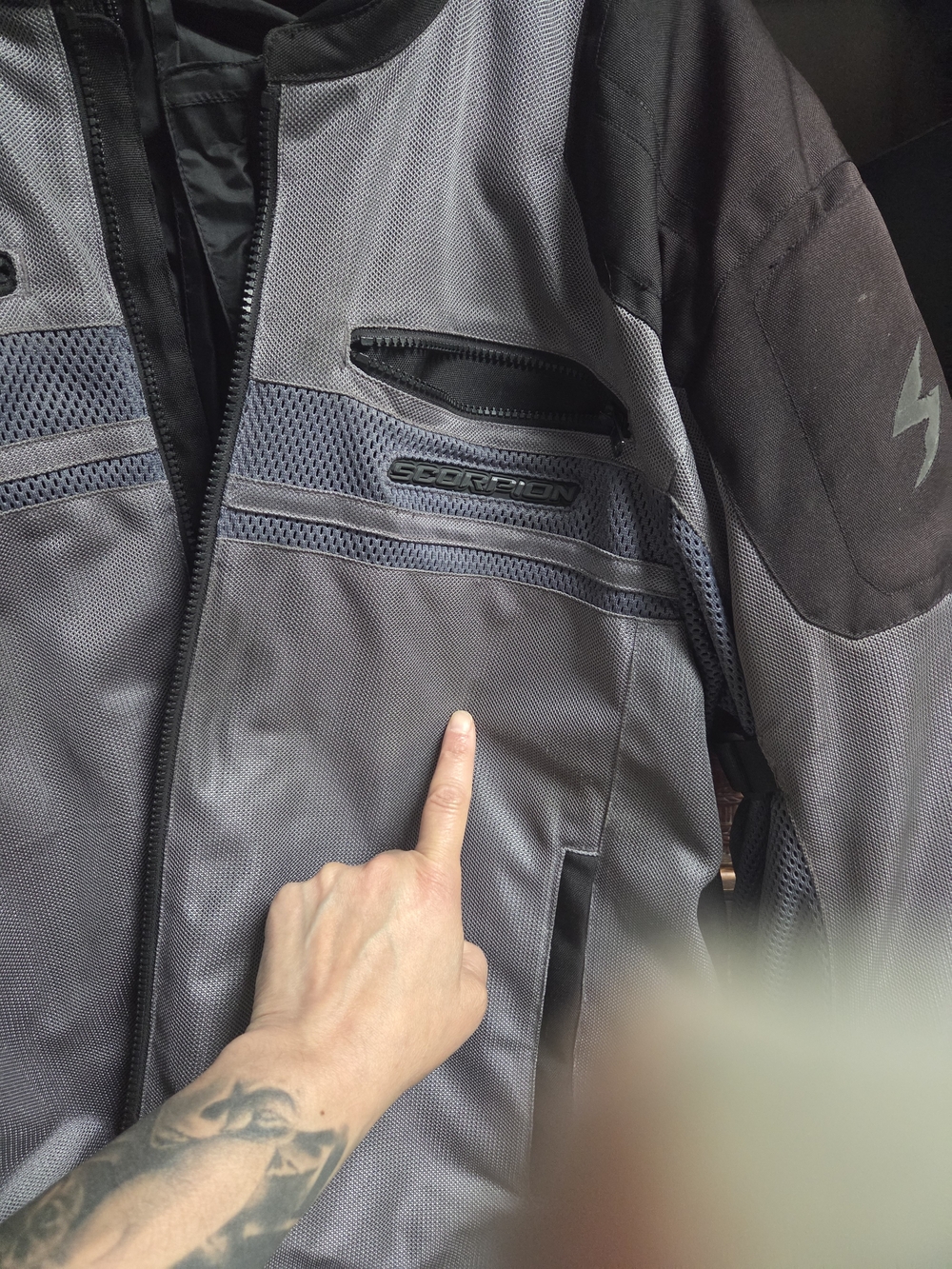 Mens Scorpion EXO Vortex Air Moto Jacket